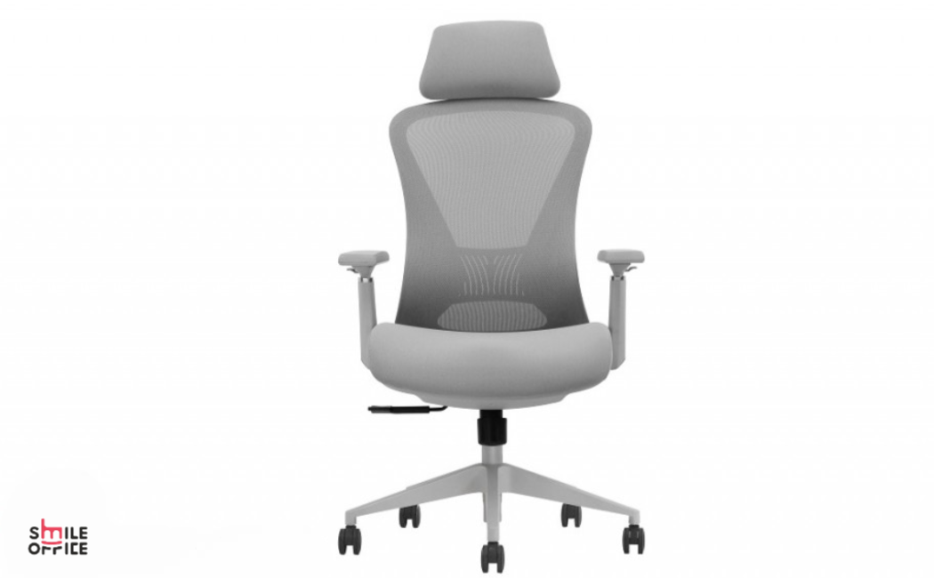 TOTAL COMFORT - RIVER אפור כסא גיימינג אורטופדי